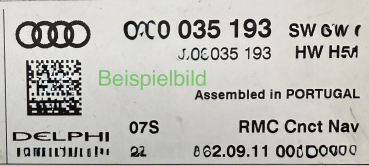 Preview: Reparatur Audi A1 Q3 8X0 / 8U0 DELPHI RMC Cnct mit oder ohne Navi - Multimedia mittlerer Drehknopf - OK Bestätigungstaste defekt